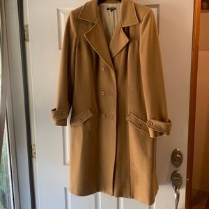 Camel Colored Trench Coat